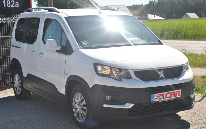 Peugeot Rifter cena 72900 przebieg: 132655, rok produkcji 2019 z Miastko małe 232